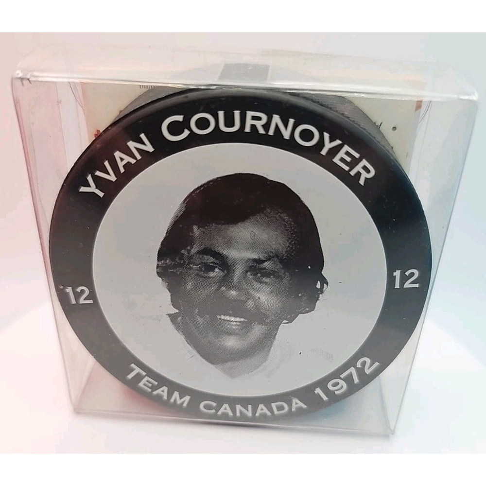 Yvan Cournoyer Team Canada Puck Summit 1972 Team of the Century Bacardi 2001